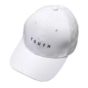 White youth cap